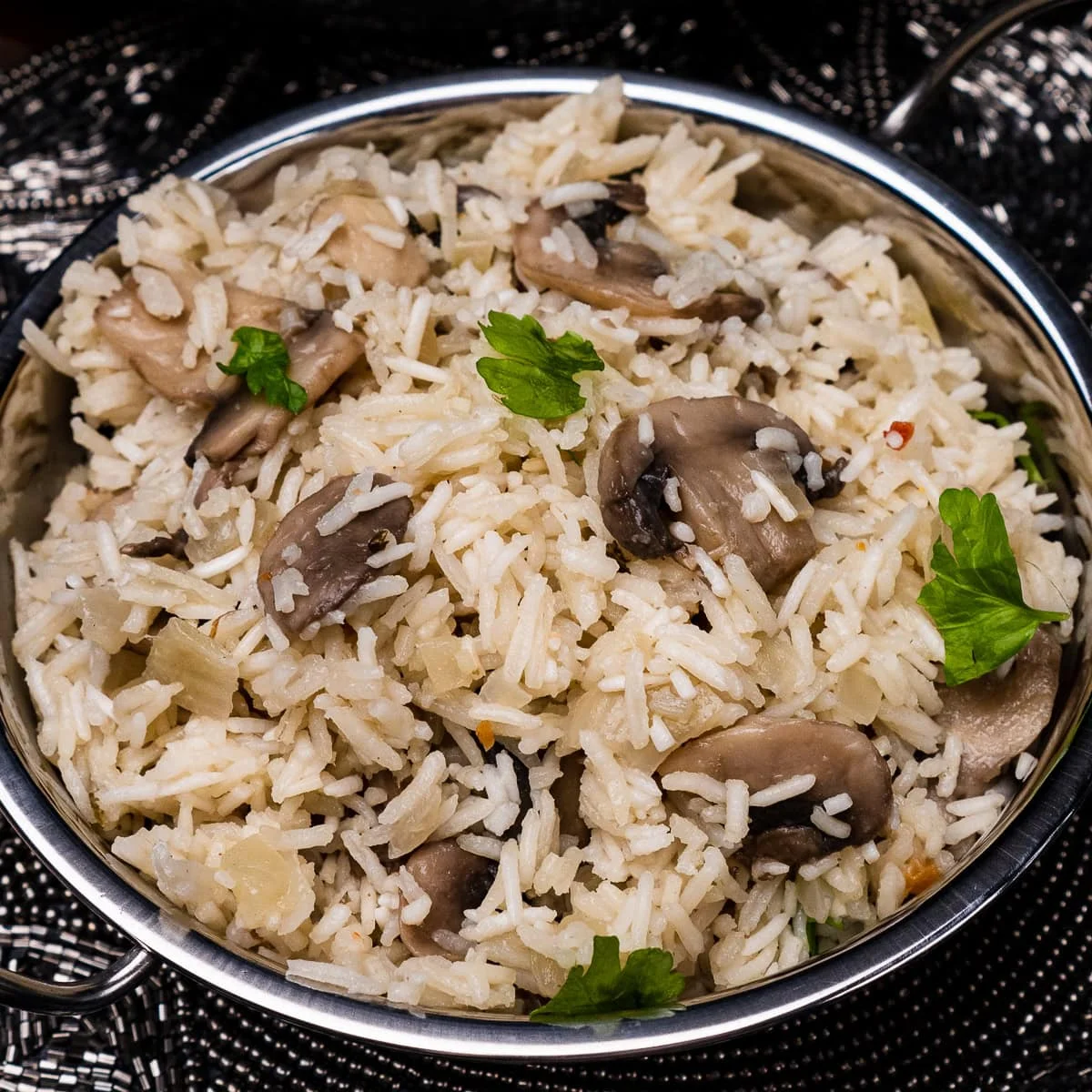 Mushroom Rice