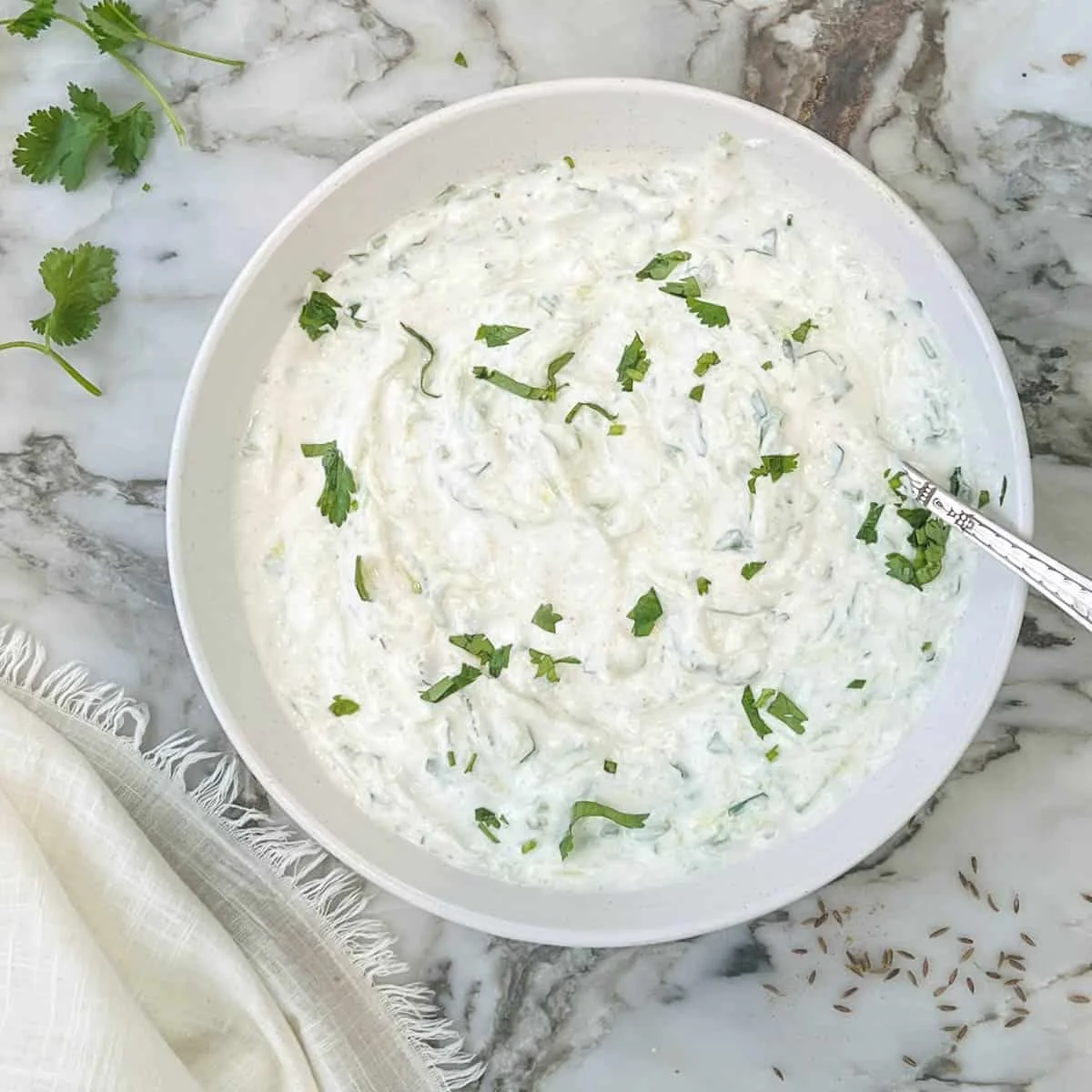 Cooling Cucumber Raita Recipe