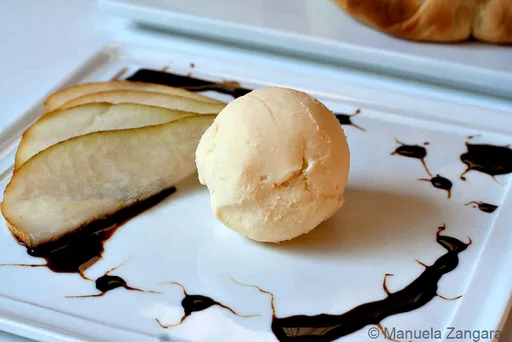 Receta de helado de Parmigiano Reggiano