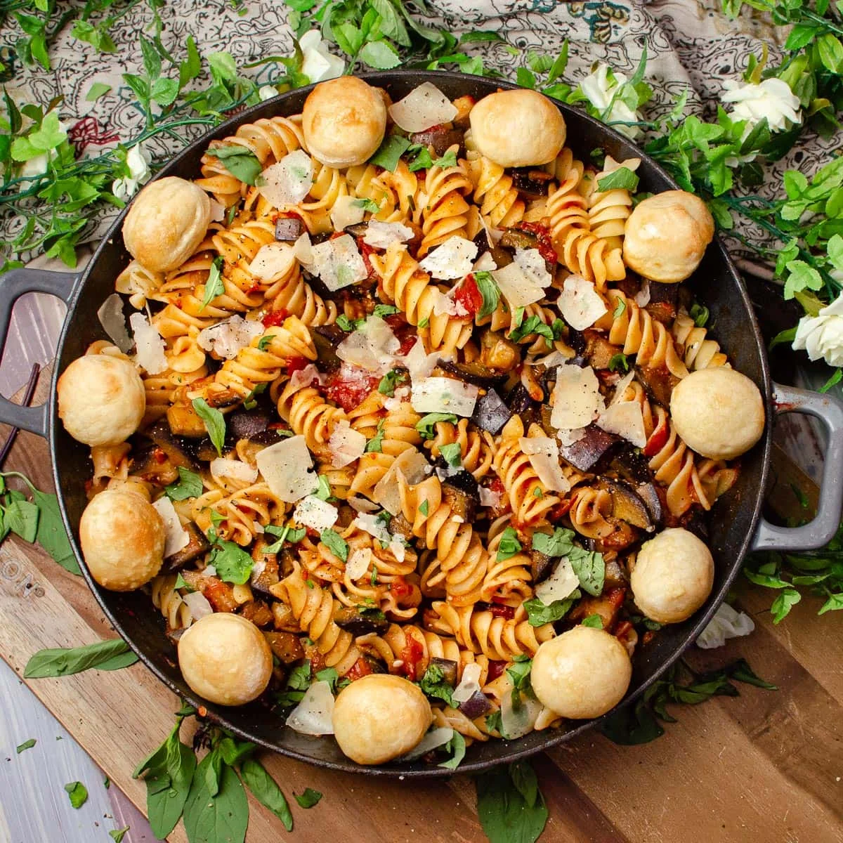 Aubergine Pasta (Pasta alla Norma)