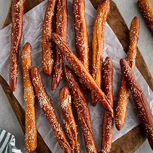 Homemade Hard Pretzel Rods