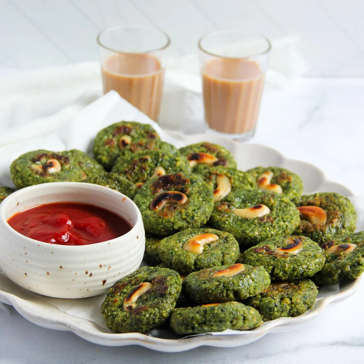 Whole Moong Beans Tikki