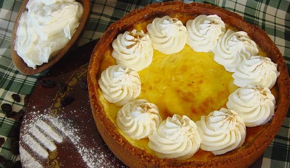Tartaleta de Queso y Peras