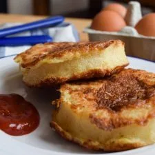 Eggy Bread Crumpets