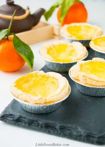 Tartas de huevo chinas