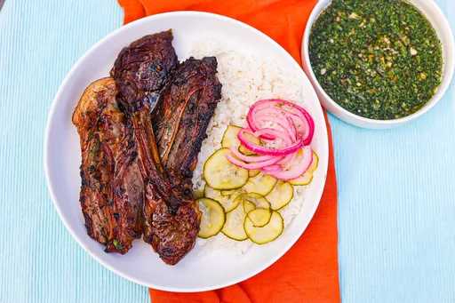 Chuletas de paletilla de cordero
