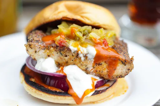 Mahi Mahi Fried Fish Sandwich