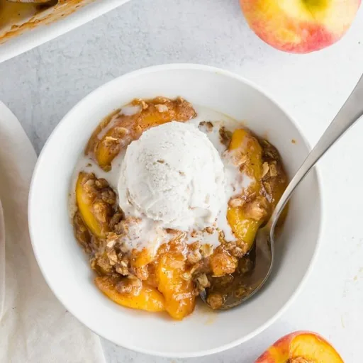 Gluten-Free Peach Crisp