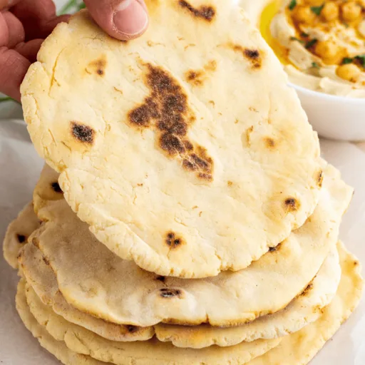 Pan de pita sin gluten