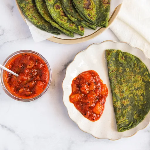 Raw Mango Chutney (Tangy, Sweet, and Spicy!)