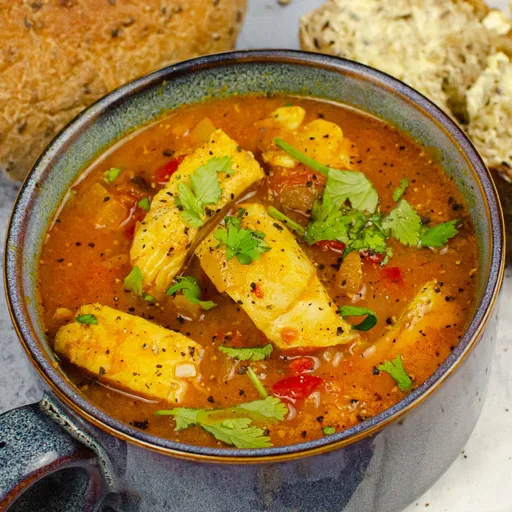 Sopa de pescado picante