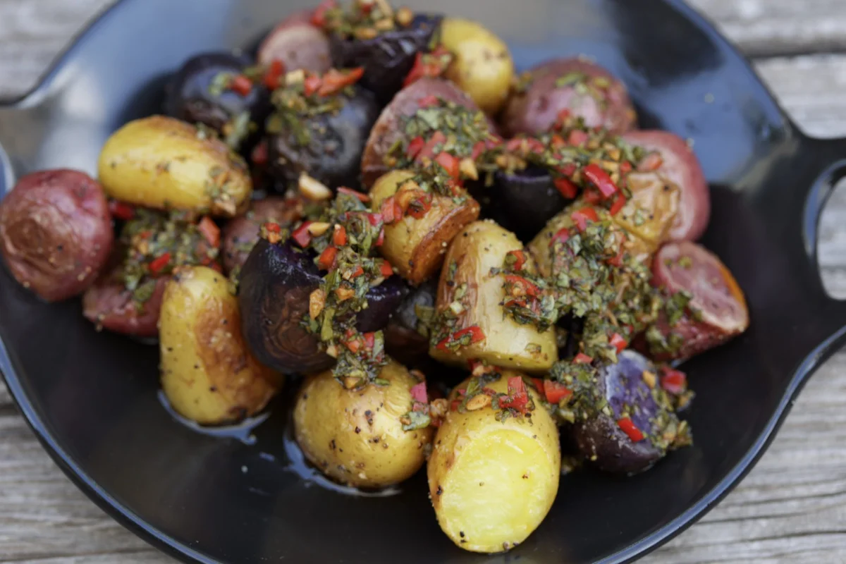 Roasted Potato Salad (no mayo)