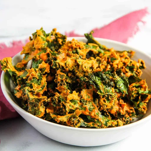 Kale Pakora Chips