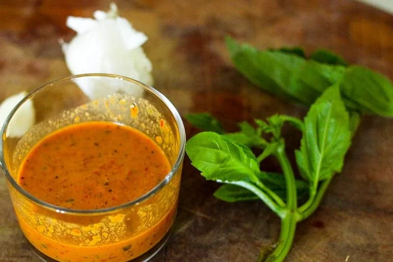 Smoky Roasted Red Pepper Sauce with Chipotle