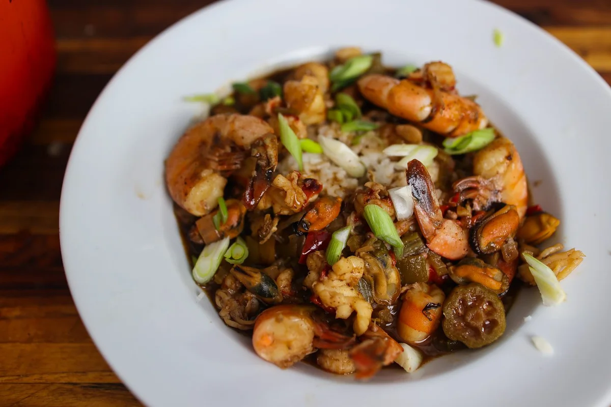 Seafood Gumbo with Okra