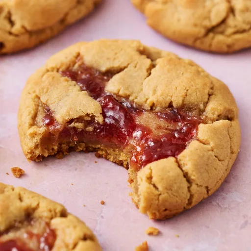 Peanut Butter and Jelly Cookies