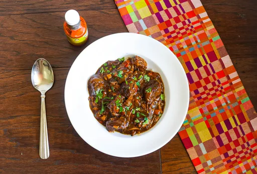 Slow Cooker Beef Tips with Coca-Cola Gravy