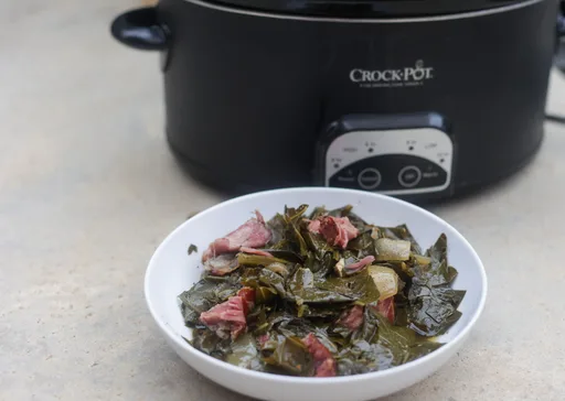 Slow Cooker Collard Greens