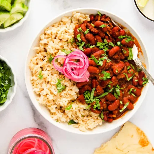Rajma Curry with Brown Rice