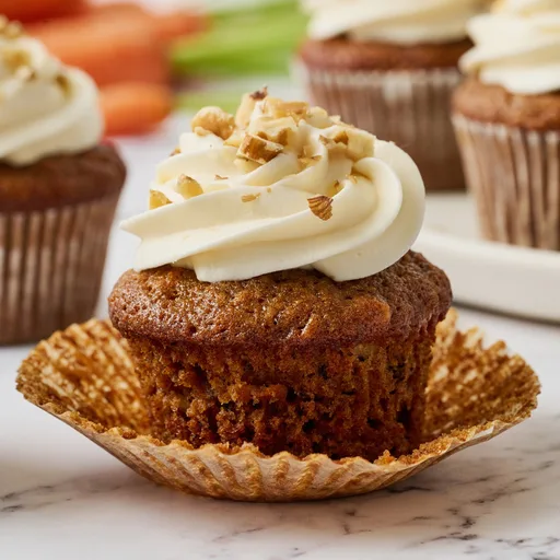 Perfect Carrot Cake Cupcakes