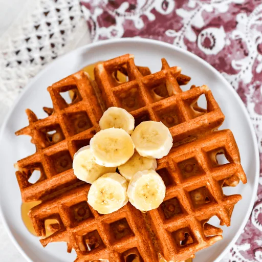 Gofres de masa madre sin gluten