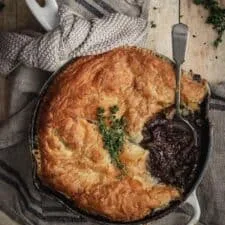 Beef Cheek Bourguignon Pie