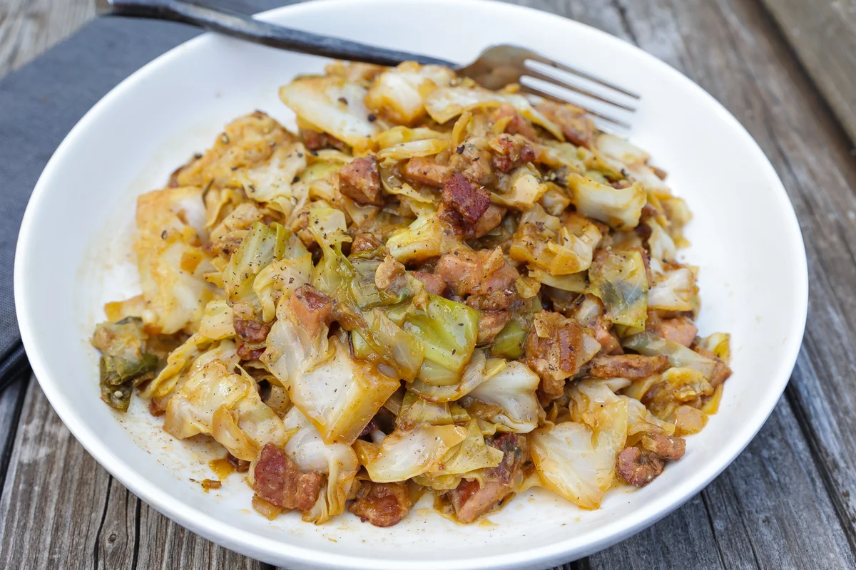 Southern Smothered Cabbage