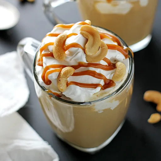 Salted Caramel Cashew Latte