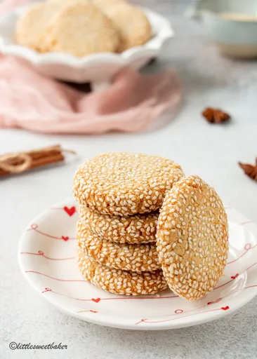 Honey Sesame Cookies