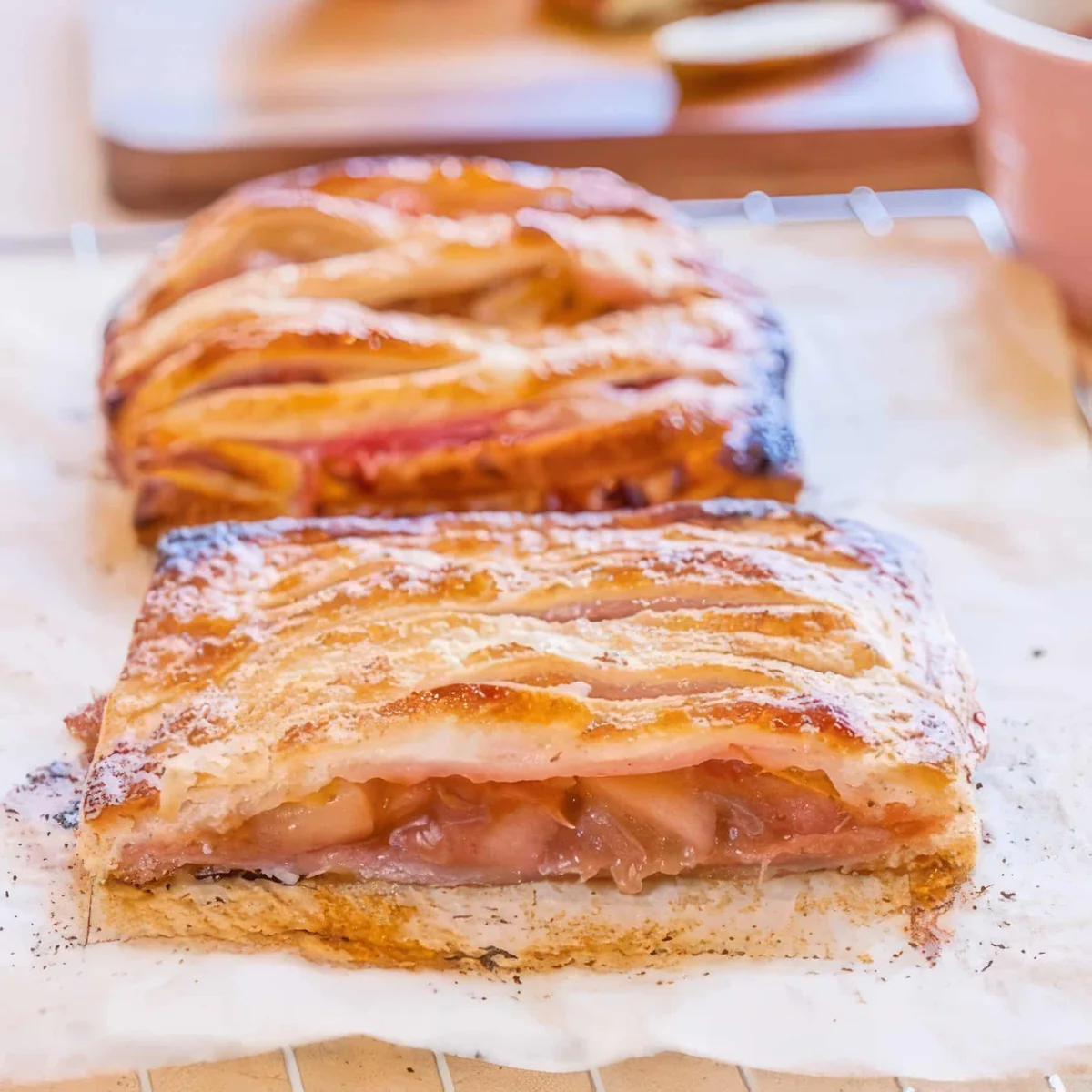 Apple Rhubarb Pies