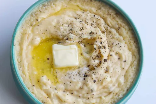Puré de patatas cremoso