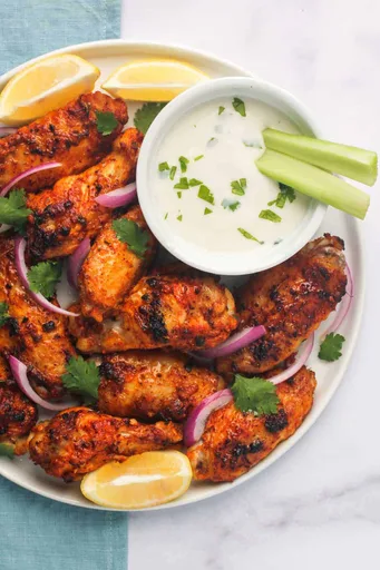 Tandoori chicken wings
