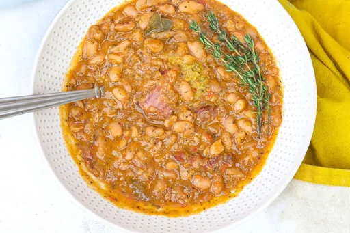 Smoky Southern Pinto Beans Recipe with Ham Hocks