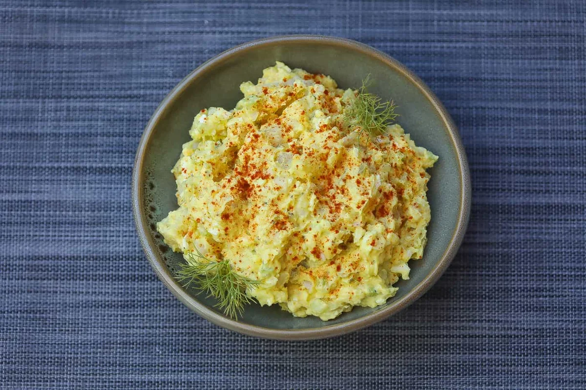 Old Fashioned Southern Potato Salad with Sour Cream