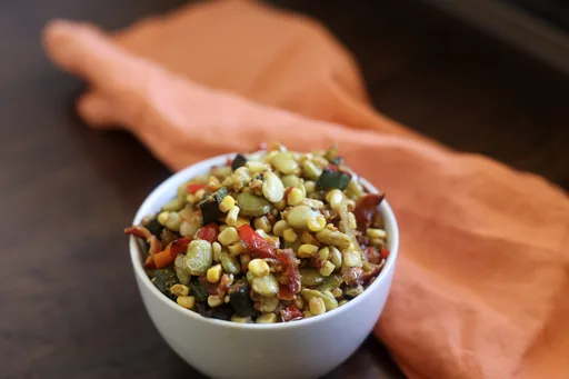Southern Succotash with Cajun Butter