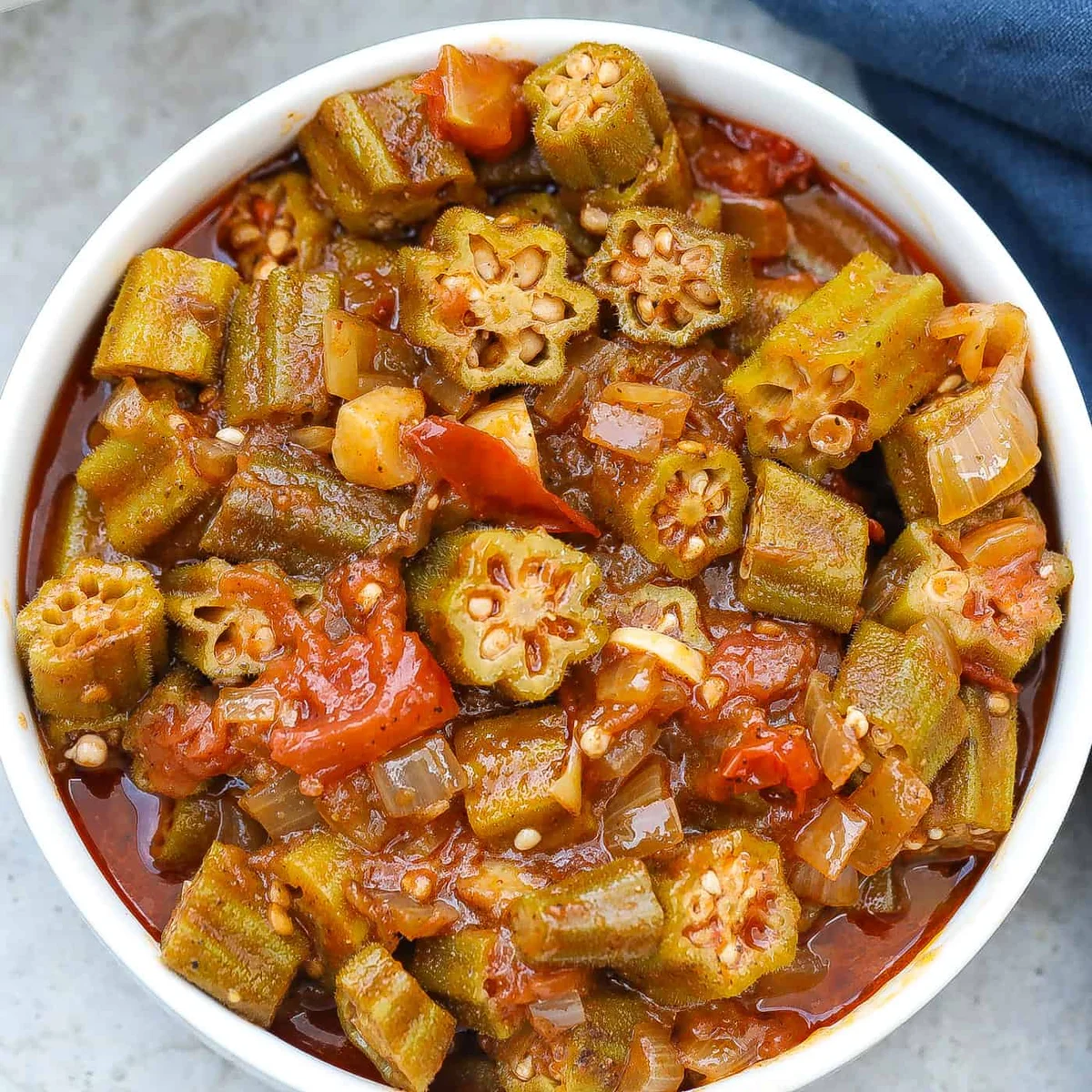 Stewed Okra
