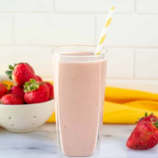 Strawberry Banana Peanut Butter Smoothie