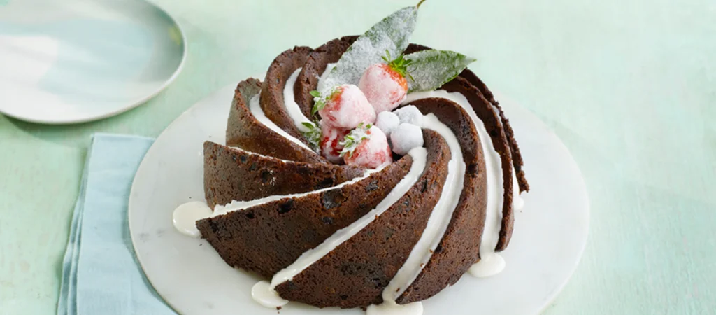 Phil’s Spiced Fruit Cake with Rum Glaze