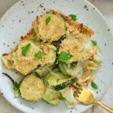 Mom's Easy Cheesy Zucchini Casserole