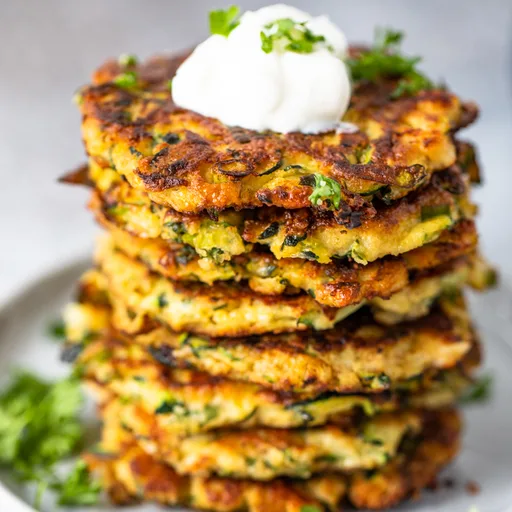 Keto Low Carb Zucchini Fritters