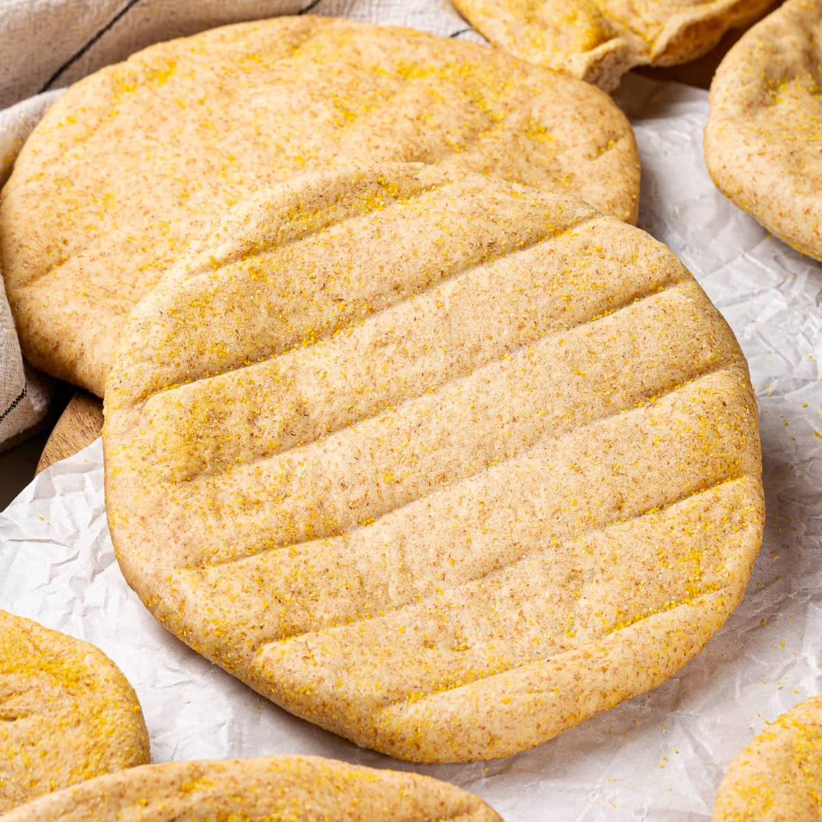 Whole Wheat Pita Bread