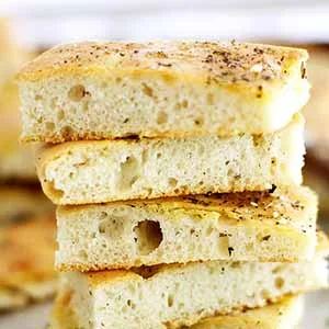 Focaccia con za'atar