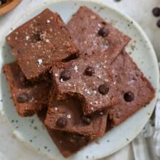 Crazy Good Fudgy Cottage Cheese Brownies