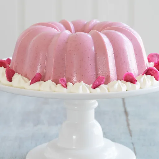 Prue Leith’s Raspberry Blancmange