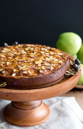 Pastel de manzana y almendra (Paleo, sin gluten)