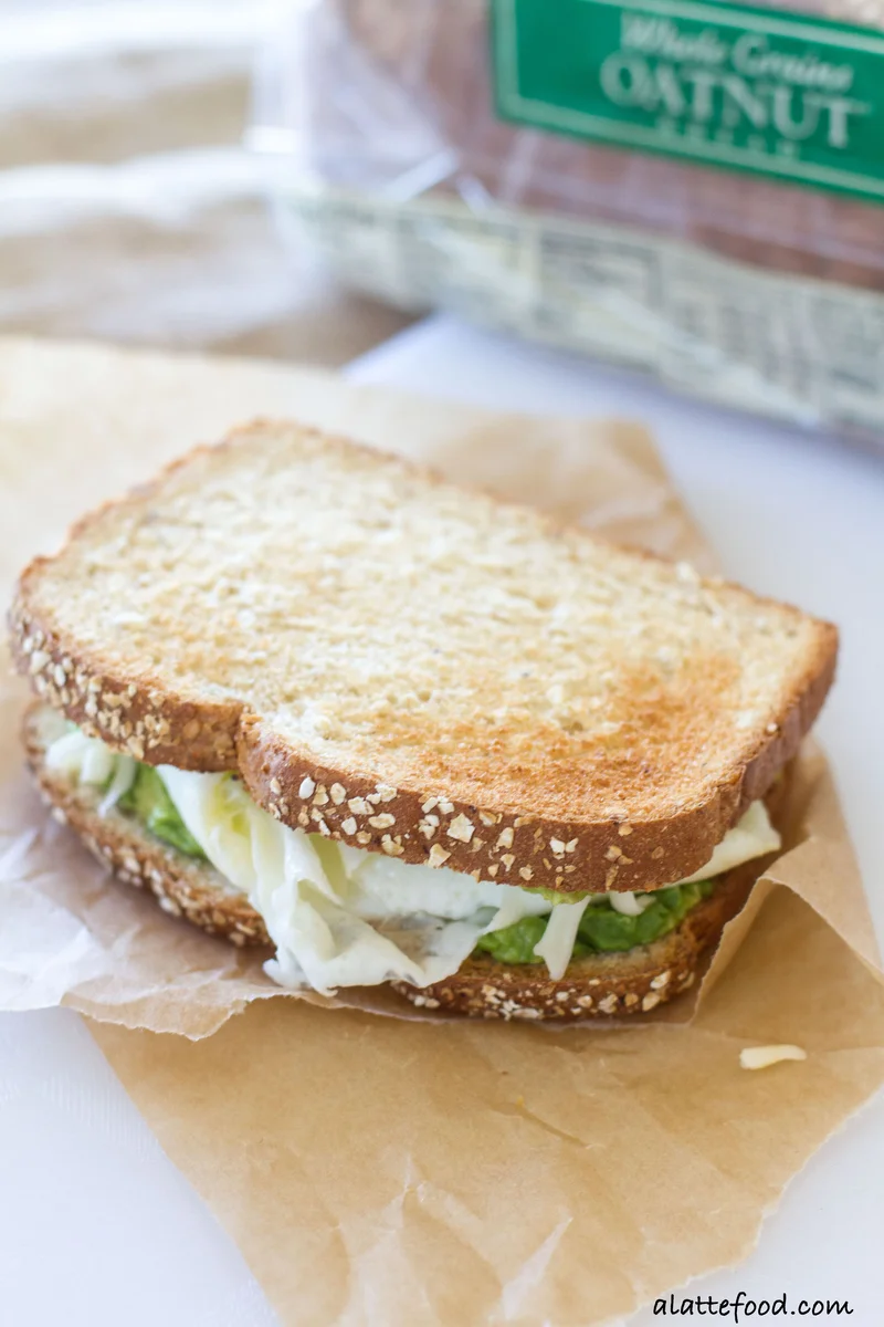 Egg White and Avocado Breakfast Sandwich