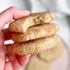 Melt-In-Your-Mouth Healthy Snickerdoodles