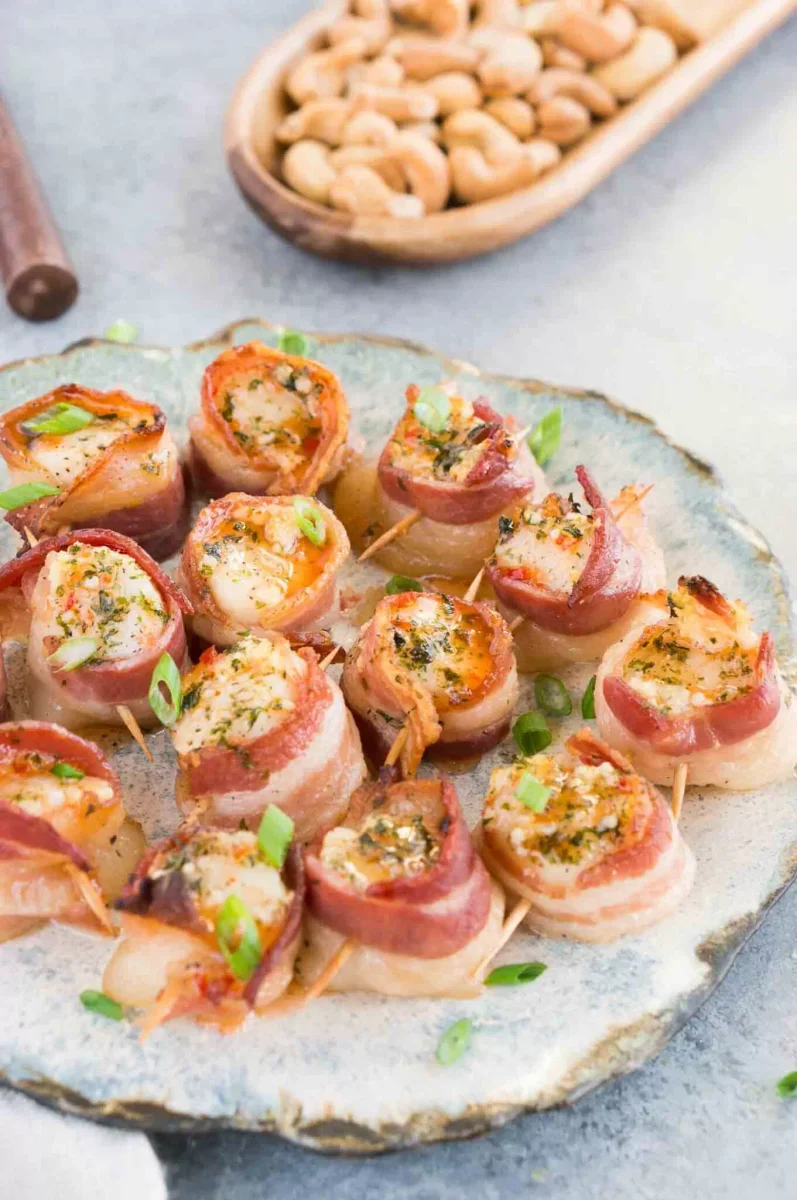 Bacon Wrapped Scallops