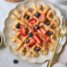 Gofres Increíbles de Requesón (¡15g de proteína!)