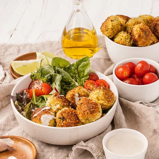 Bol de falafel